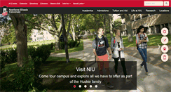 Desktop Screenshot of niu.edu