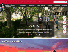 Tablet Screenshot of niu.edu